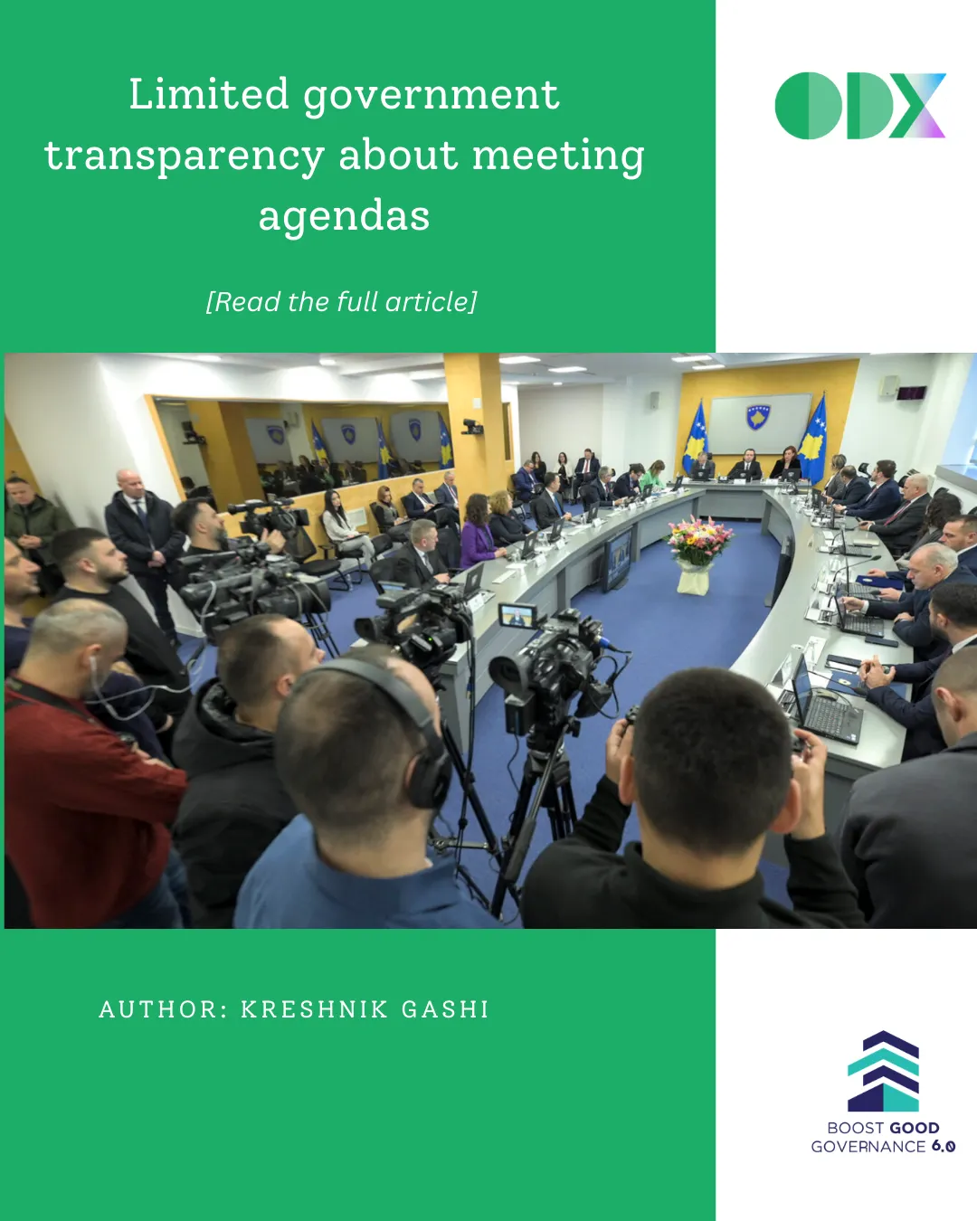 Limited government transparency about meeting agendas