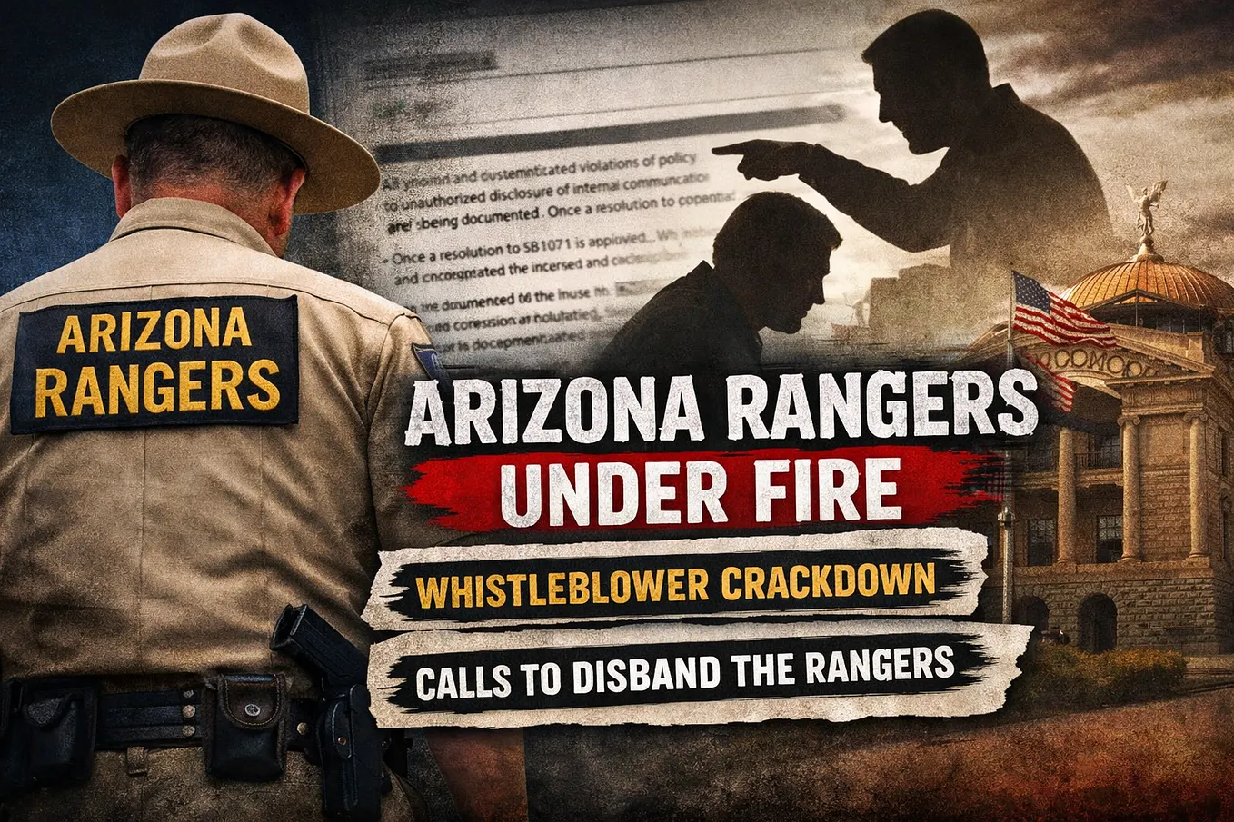 BREAKING: Arizona Rangers Push Back on Senate Bill 1071 While Blocking ...