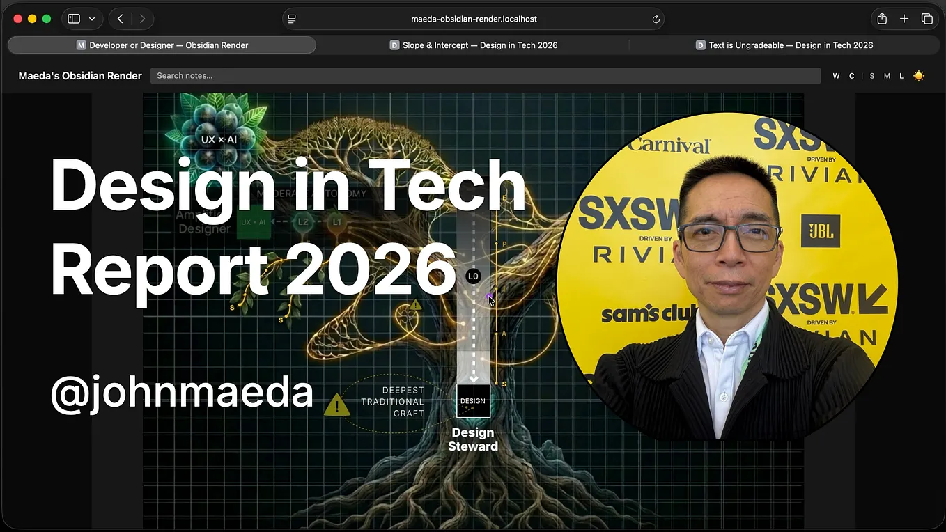 Design in Tech Report 2026: From UX to AX