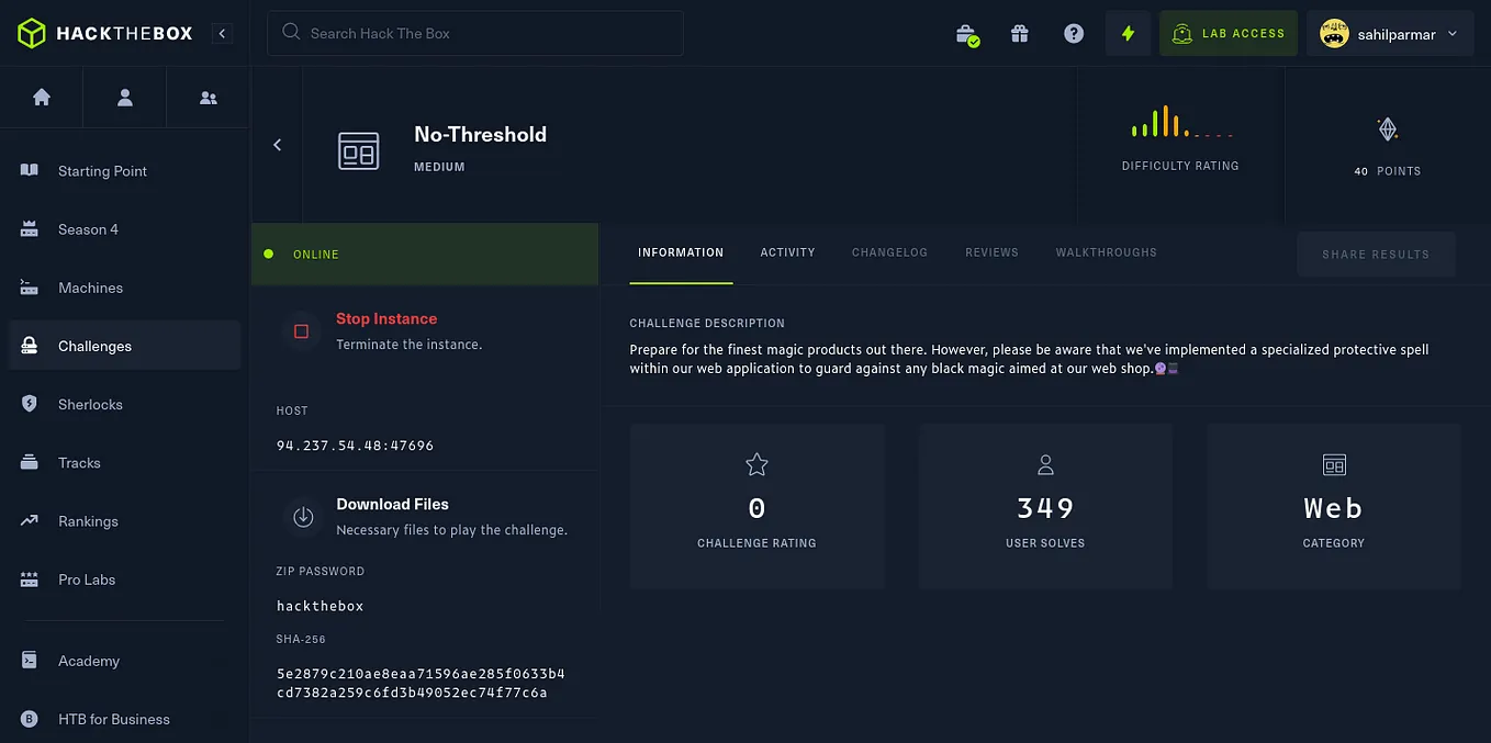 No-Threshold Write-Up (HackTheBox)