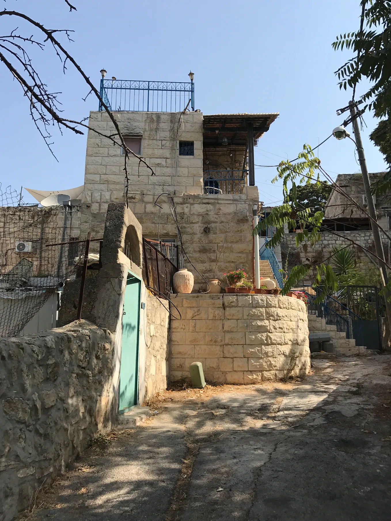 My mother’s house in Ein Karem at the ouskirts of Jerusalem