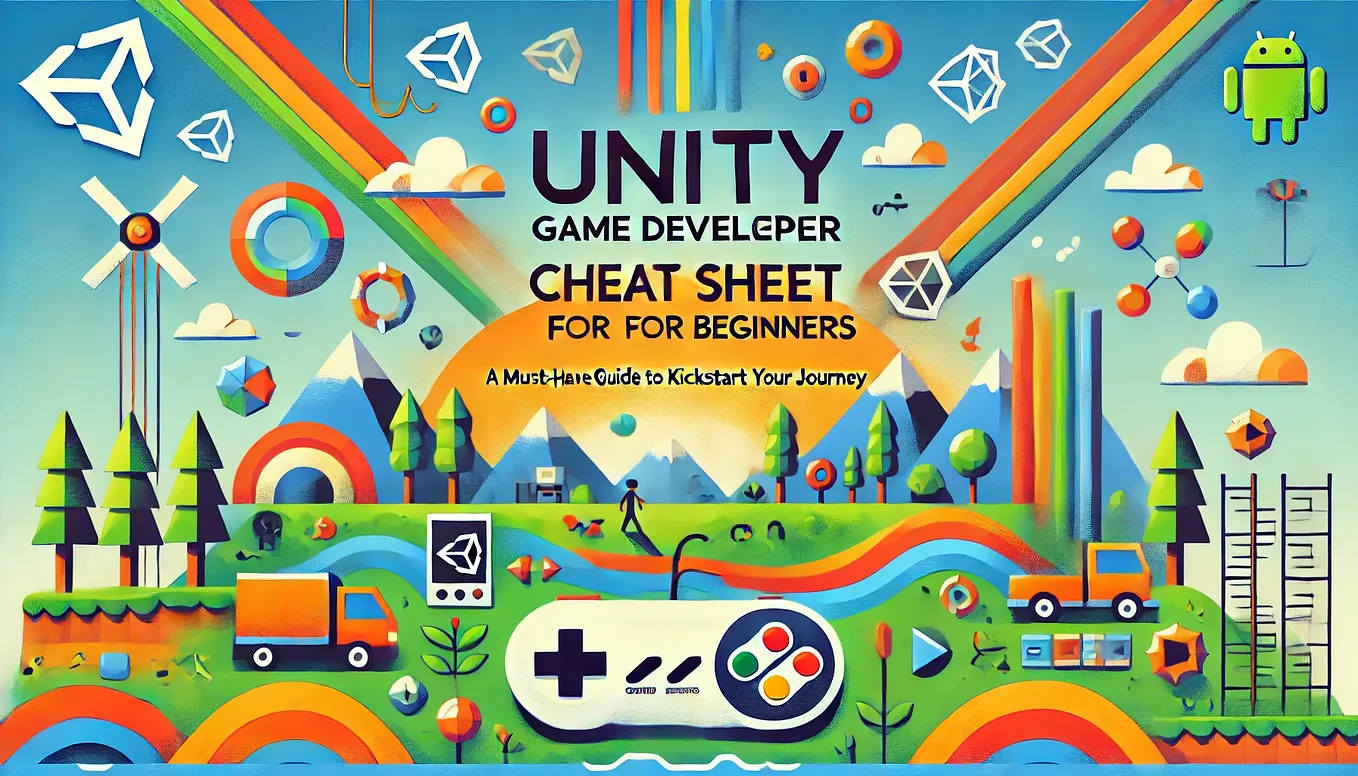 Unity Game Developer Cheat Sheet for Beginners: Kickstart Your Journey