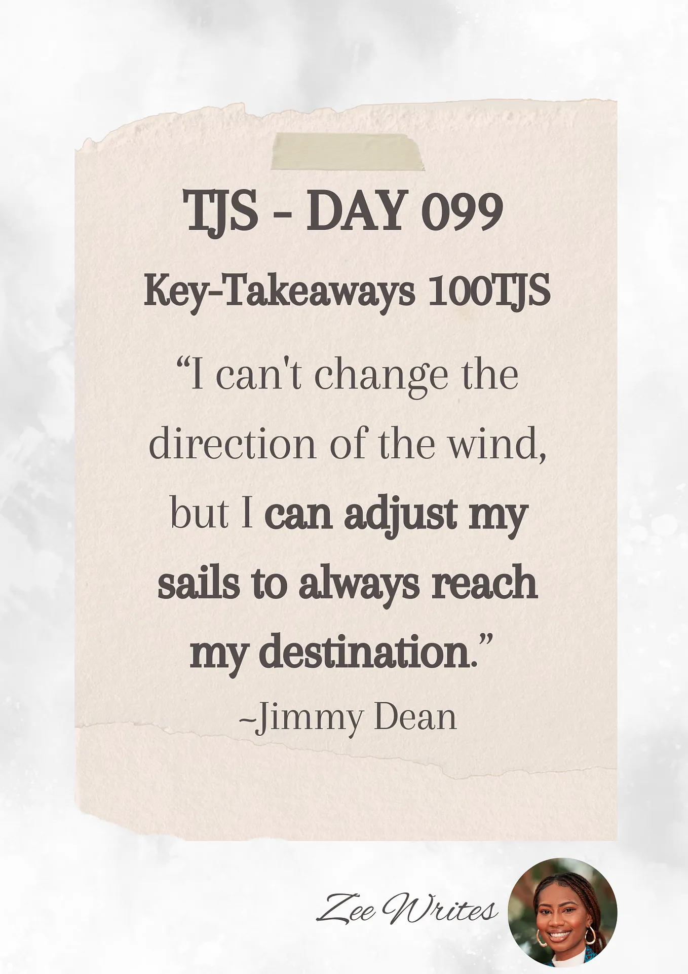 Toastmasters Journey Series (TJS) Day 99