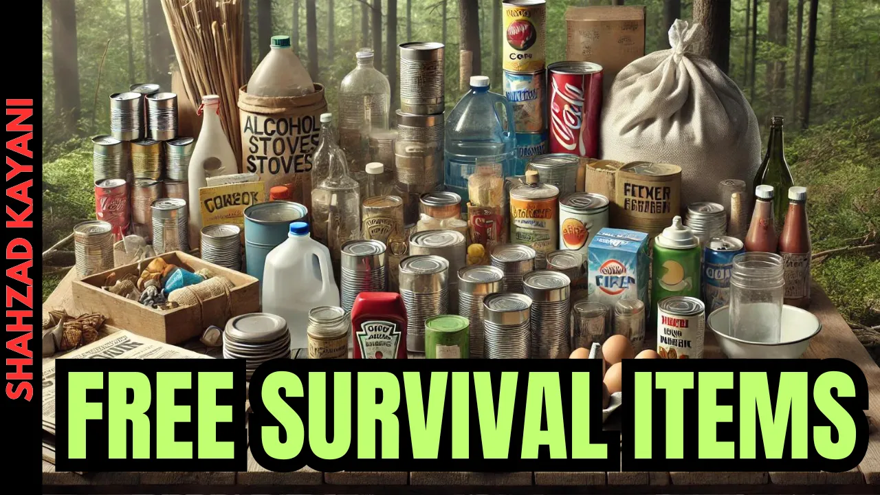 17 Free Prepping & Survival Items By Shahzad Kayani