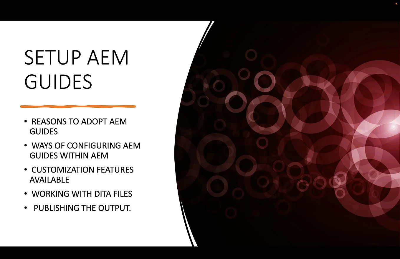 Setup XML Documentation (AEM Guides) for AEM