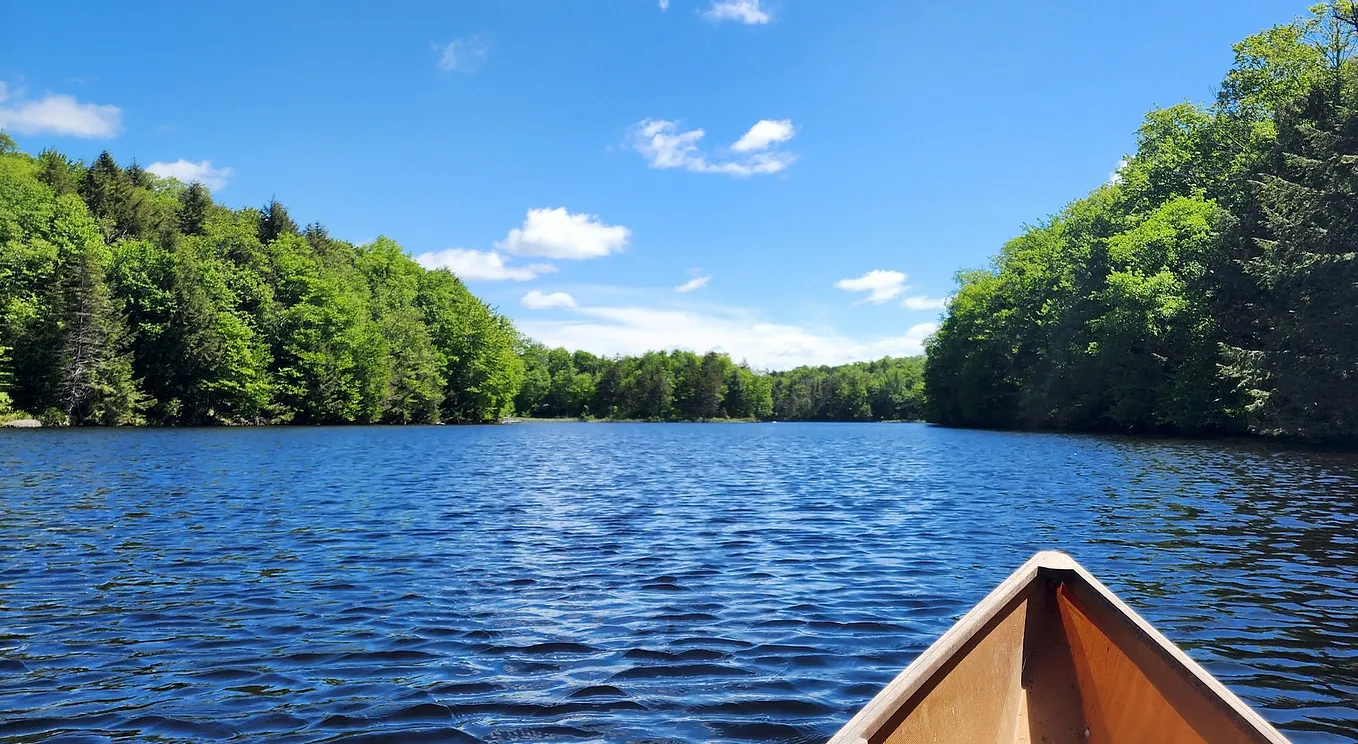 A view of the Stewarts Landing Channel