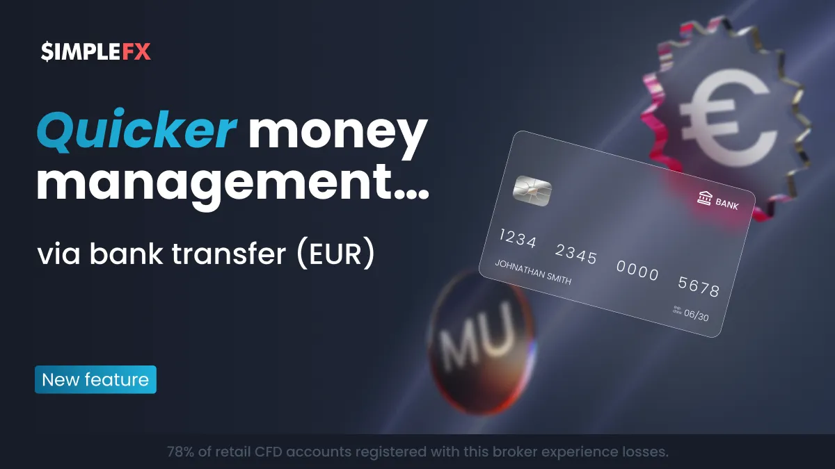 Something great — check faster withdrawals and deposits on SimpleFX! 💳✅