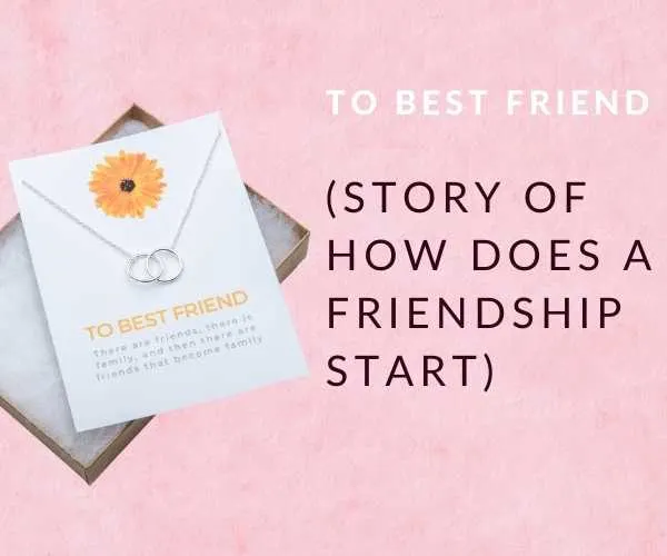 How does a Friendship start
