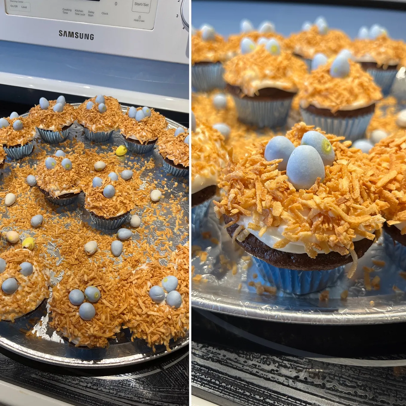 Robin’s Egg Cupcakes