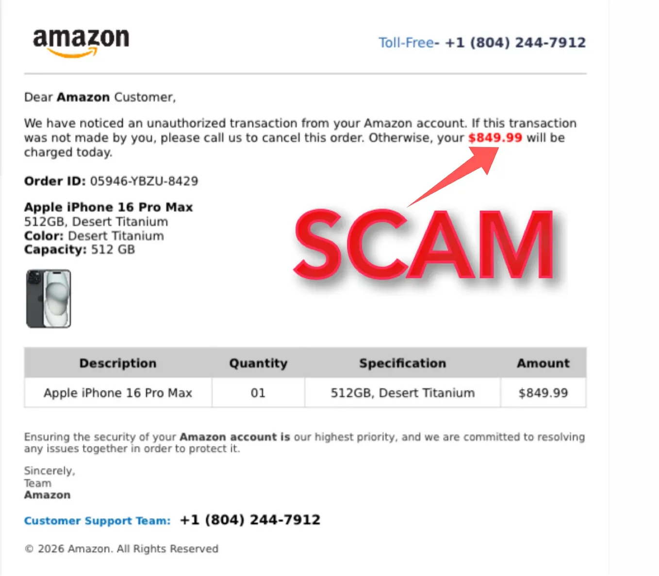 Did You Get the Amazon Scam Too?