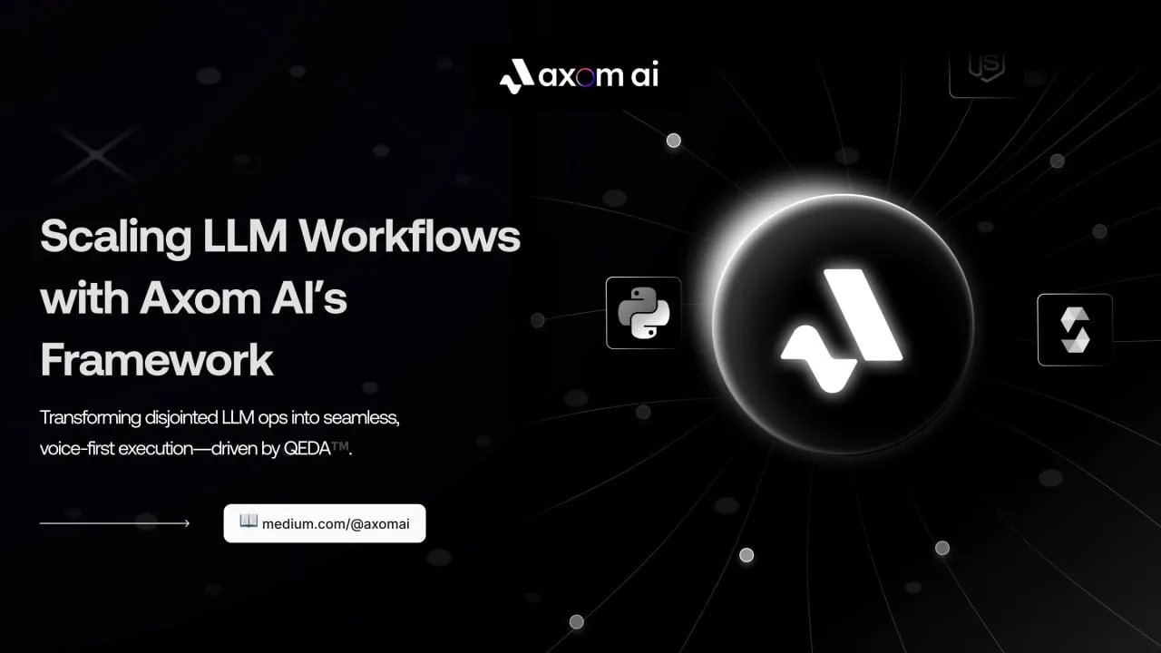 QEDA™ Architecture: The Backbone of Axom AI’s Real-Time Multi-Tool ...