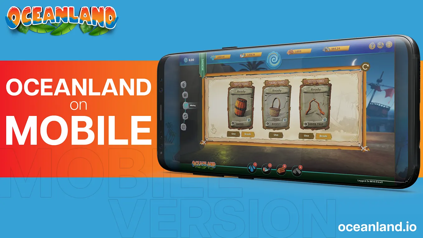 Oceanland Mobile is out now!