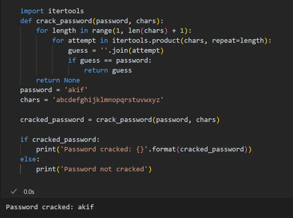 Brute Force Algorithm (accessible v.)