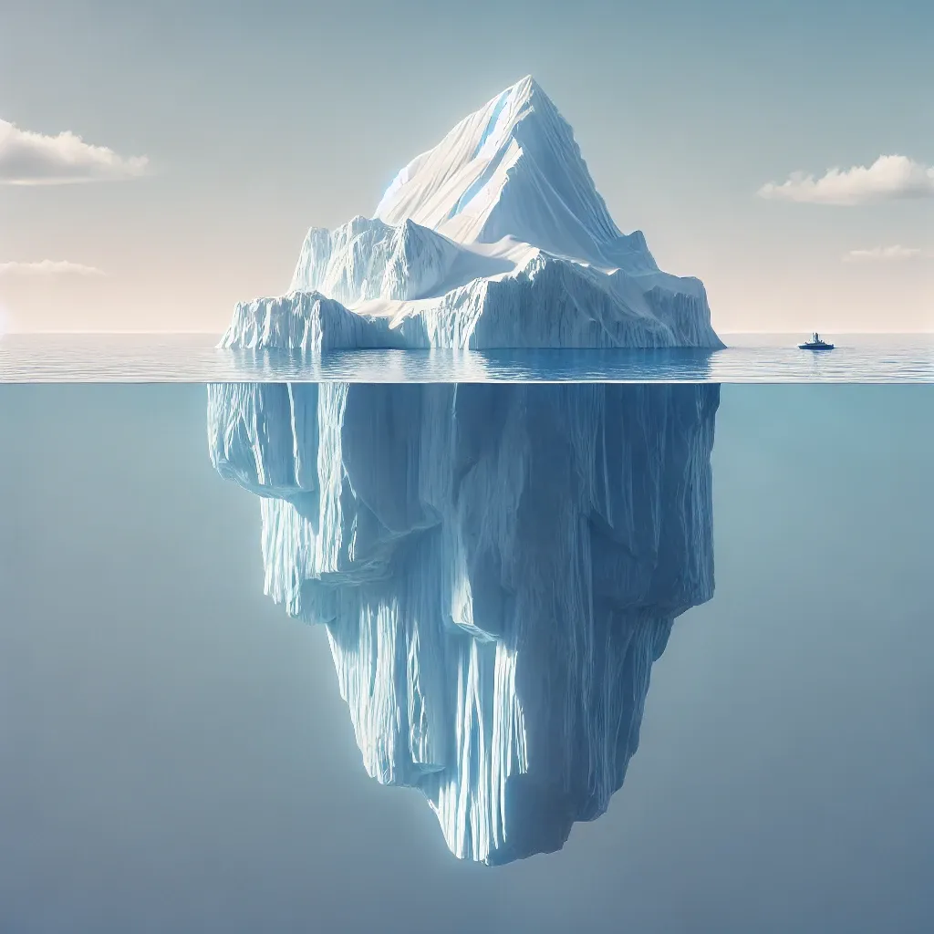 The Weight of the Unseen: Hemingway’s Iceberg Theory in Writing and Beyond