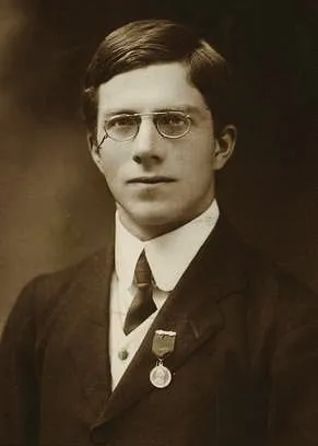 Portrait of Sir Ronald Fisher from the year 1912.
