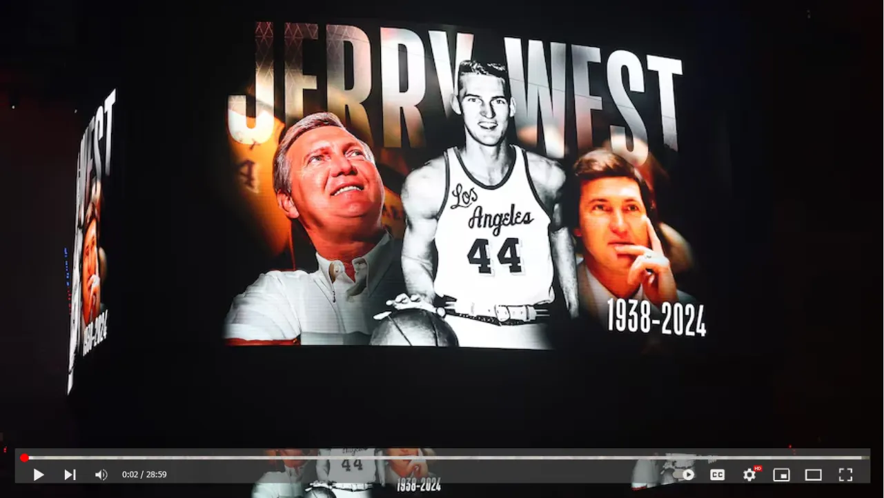Opinion My charmed, tormented life with Jerry West
