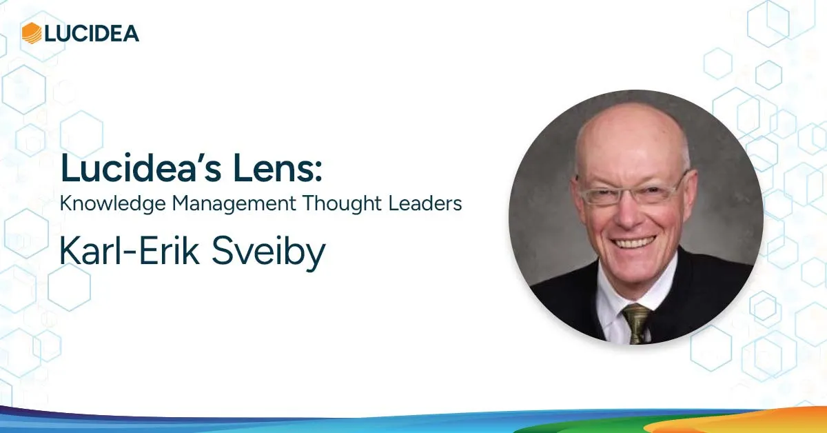 Knowledge Management Thought Leader 112: Karl-Erik Sveiby
