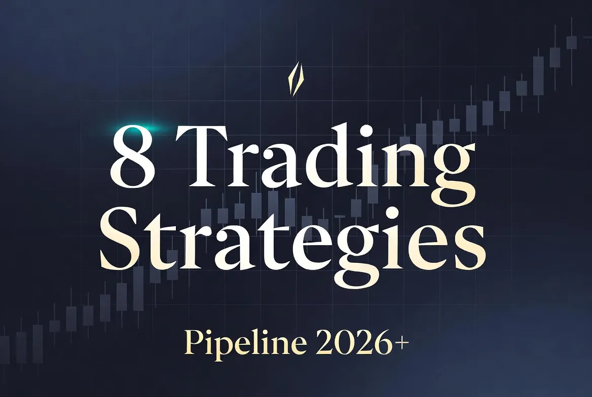 8 Trading Strategies In My Pipeline To Be Built 2026+