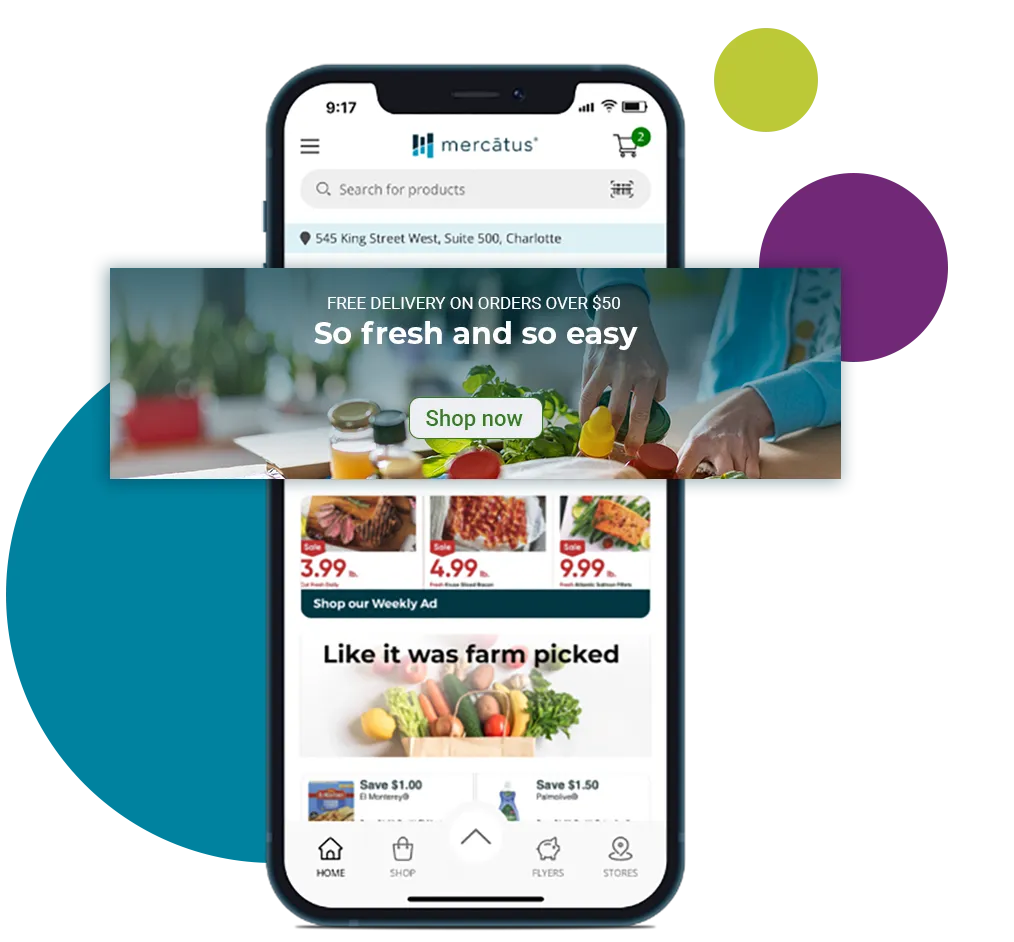 grocery mobile app