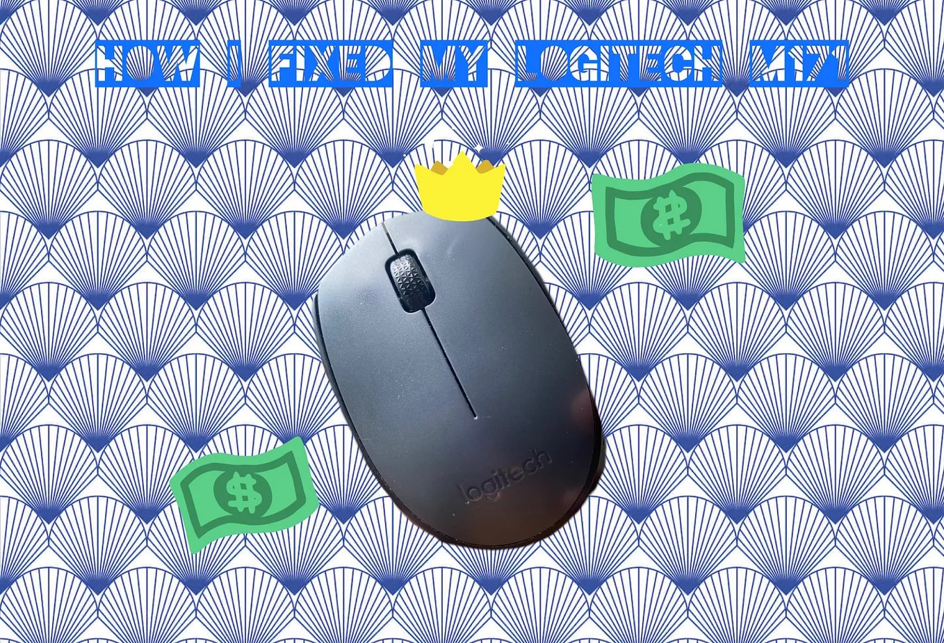 How I fixed my Logitech M171 mouse