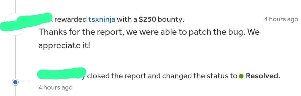 Simple Email HTML Injection to $250