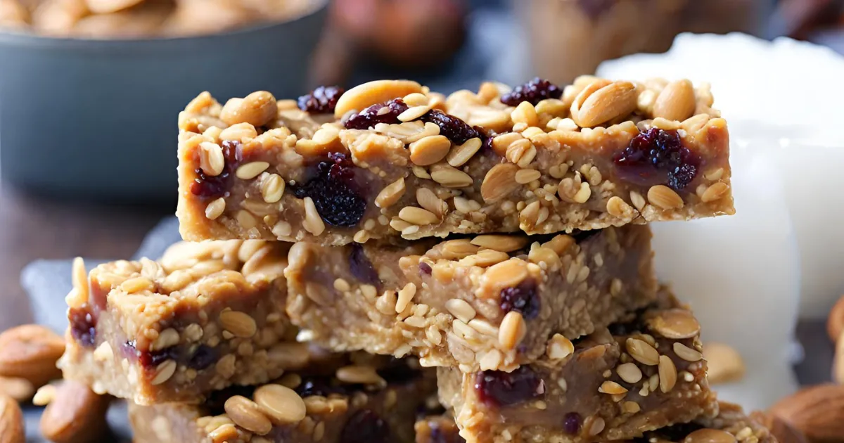 No-Bake Peanut Butter Energy Bars — Day 1 of 30 Snack Recipes