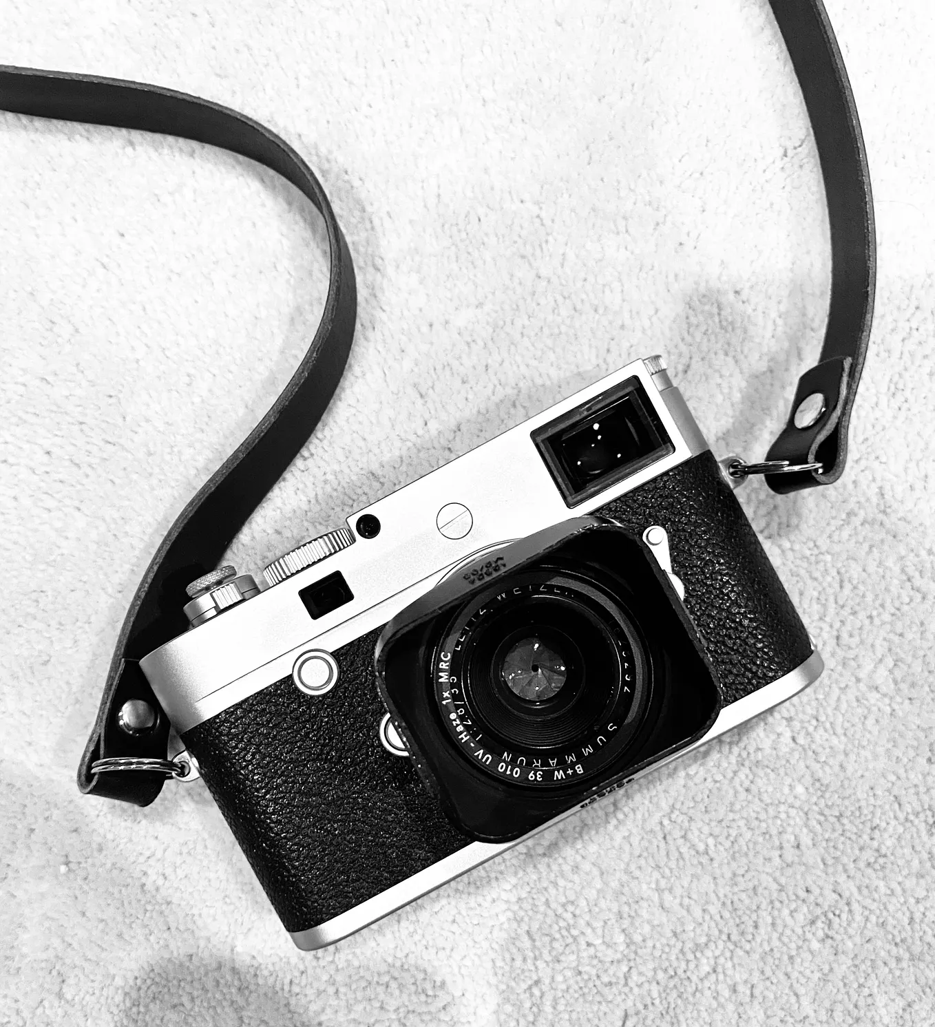 Modifying the Focusing Tab on the 40mm Minolta M-Rokkor f2 lens