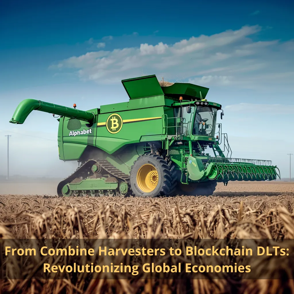 From Combine Harvesters to Blockchain DLTs: Revolutionizing Global Economies