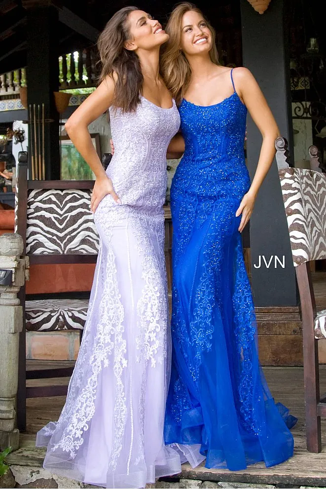 open lace back dress Sexy Black Girl Prom Dress Mermaid One Shoulder Evening Gowns,WD5757 –  DSProm main image 0