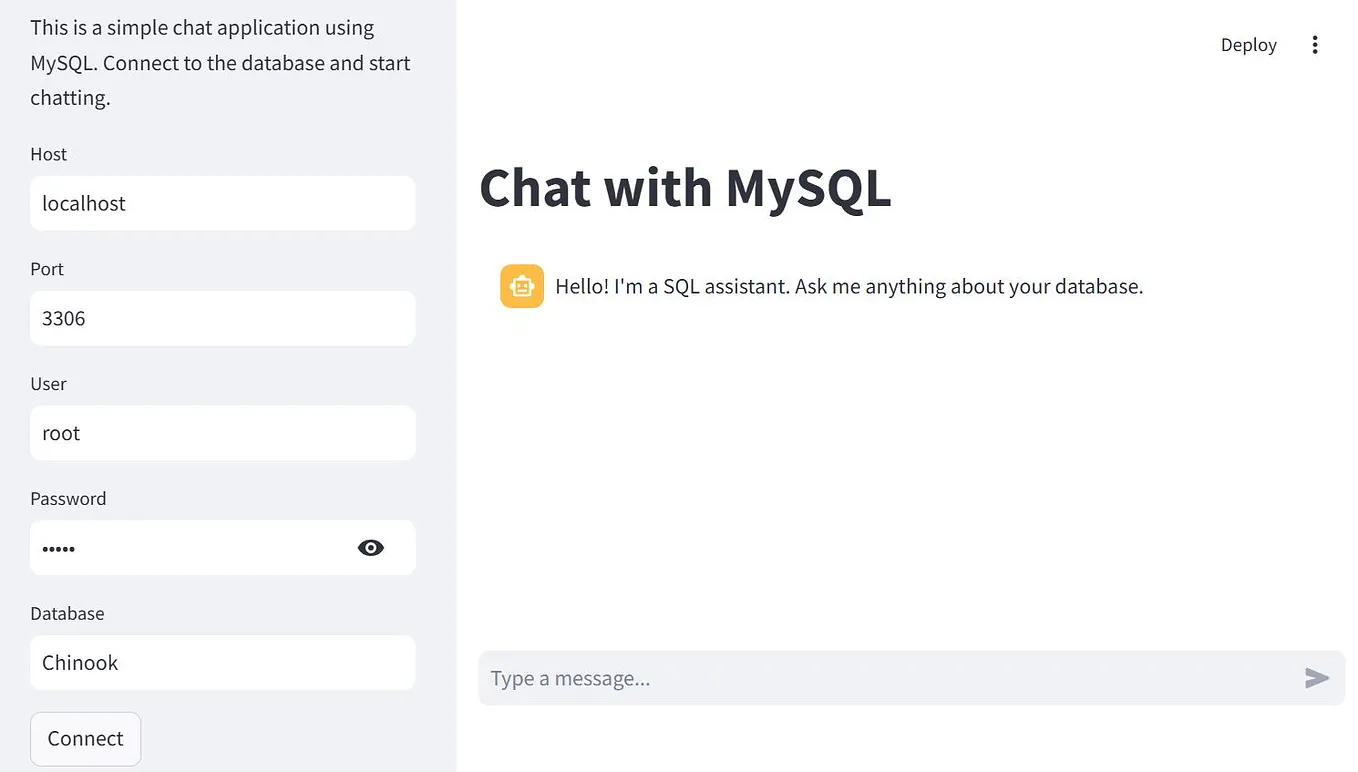 Building an LLM Chatbot with SQL Integration