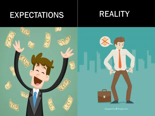 About Work: Expectation VS Reality