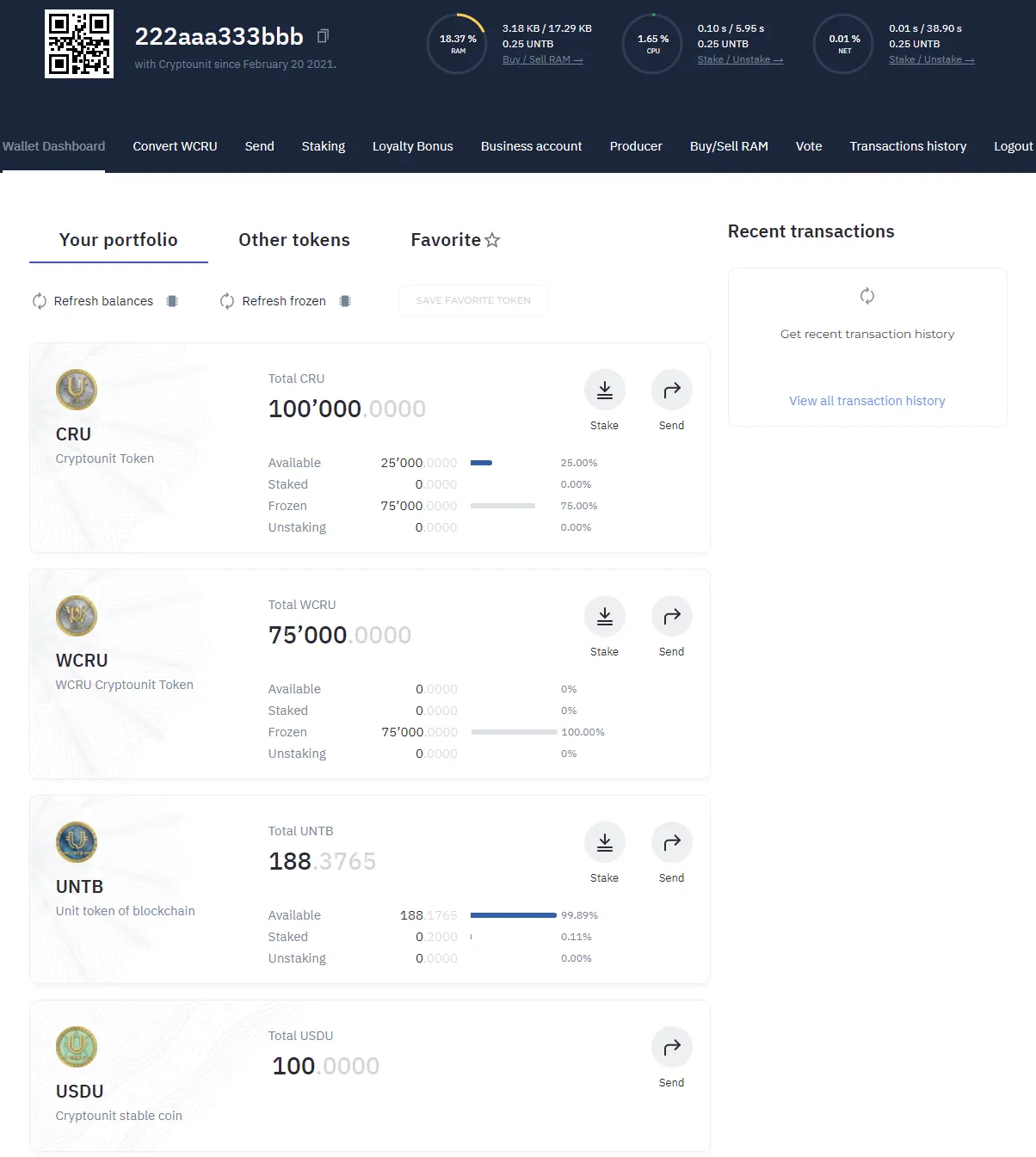 CryptoUnit WCRU — Investment Portfolio from UGPay Group AG | Medium