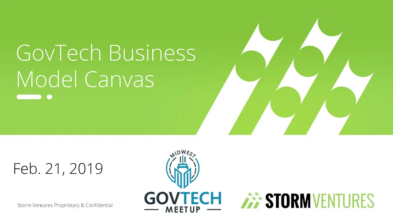 GovTech Business Model Canvas. When a lot of founders begin the… | by ...