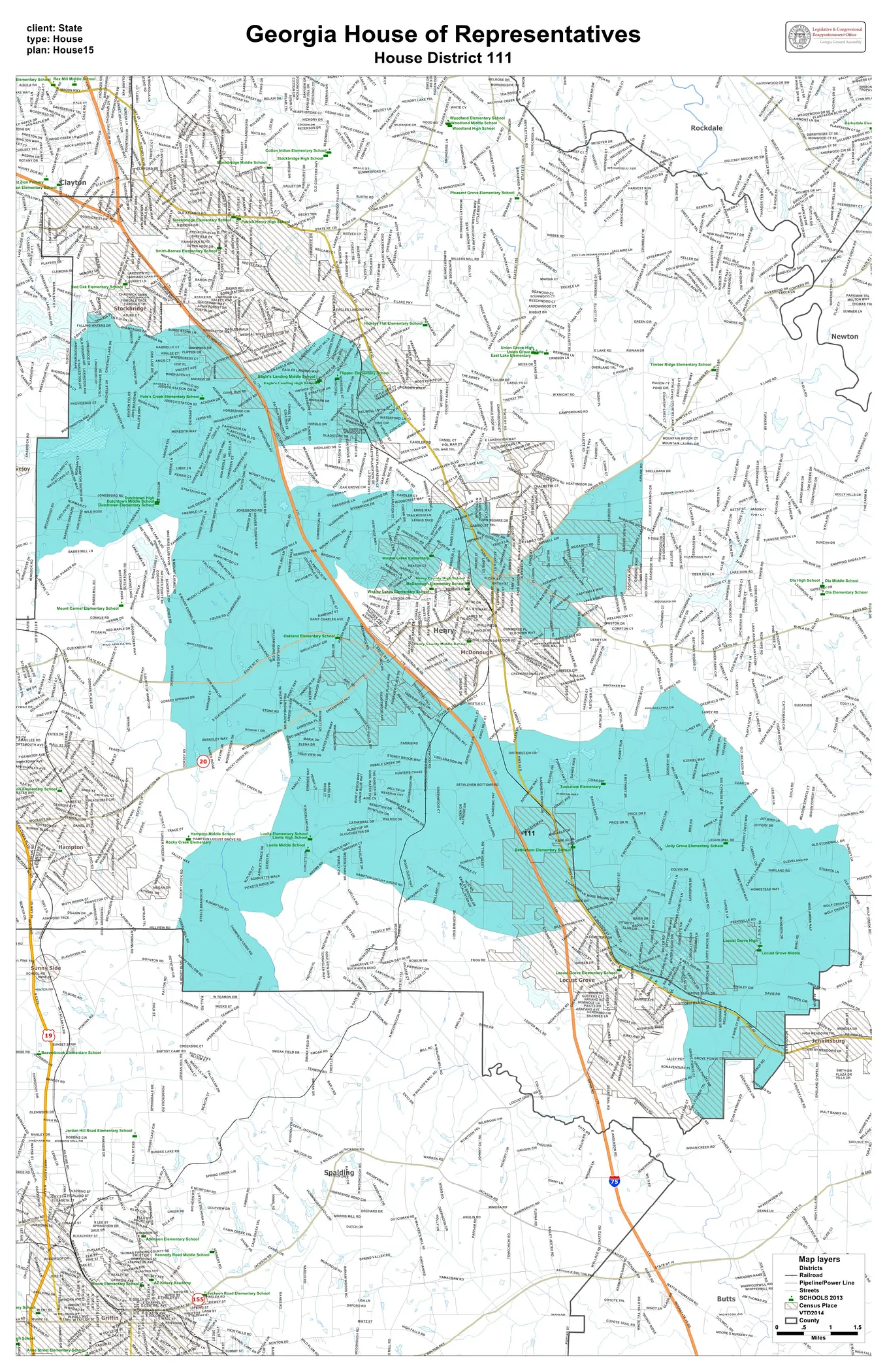 Georgia’s Competitive Districts: HD-111