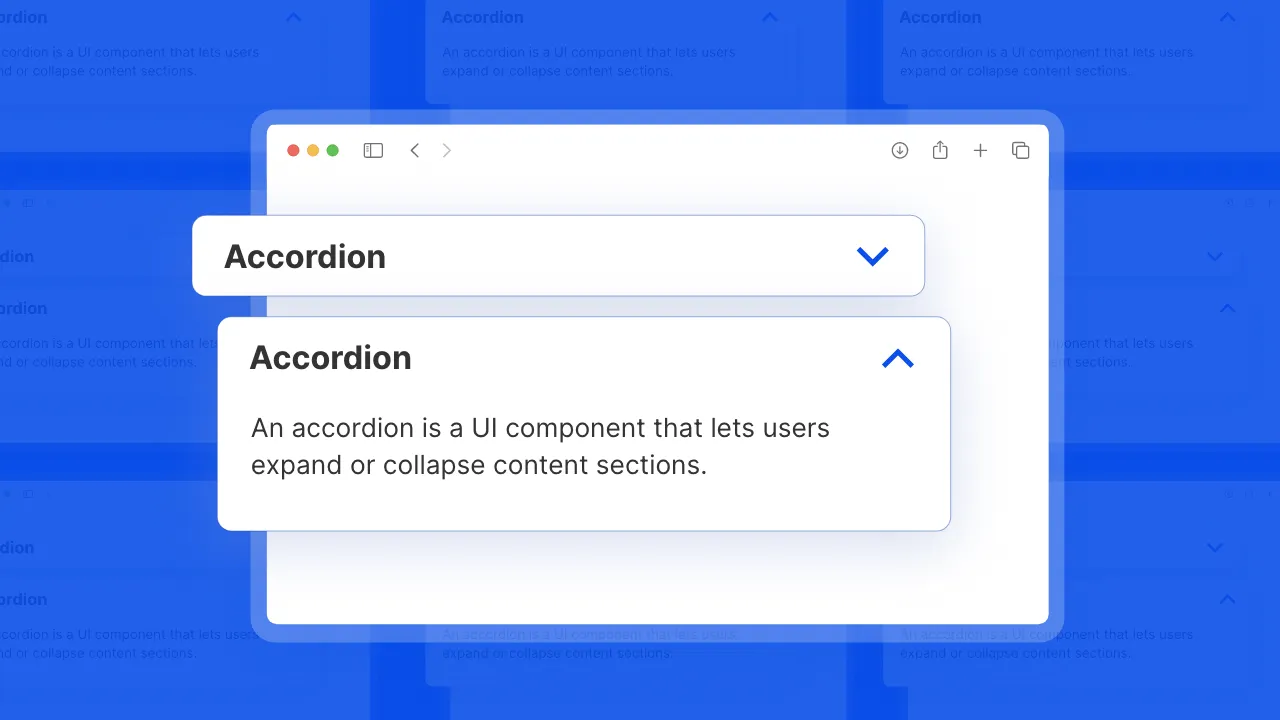 accordion overview, accordion design, accordion guideline, accordion features