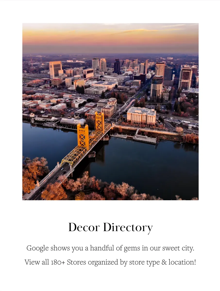 She’s Here. Sacramento’s Only Home and Decor Guide: Discover Free Resources Inside