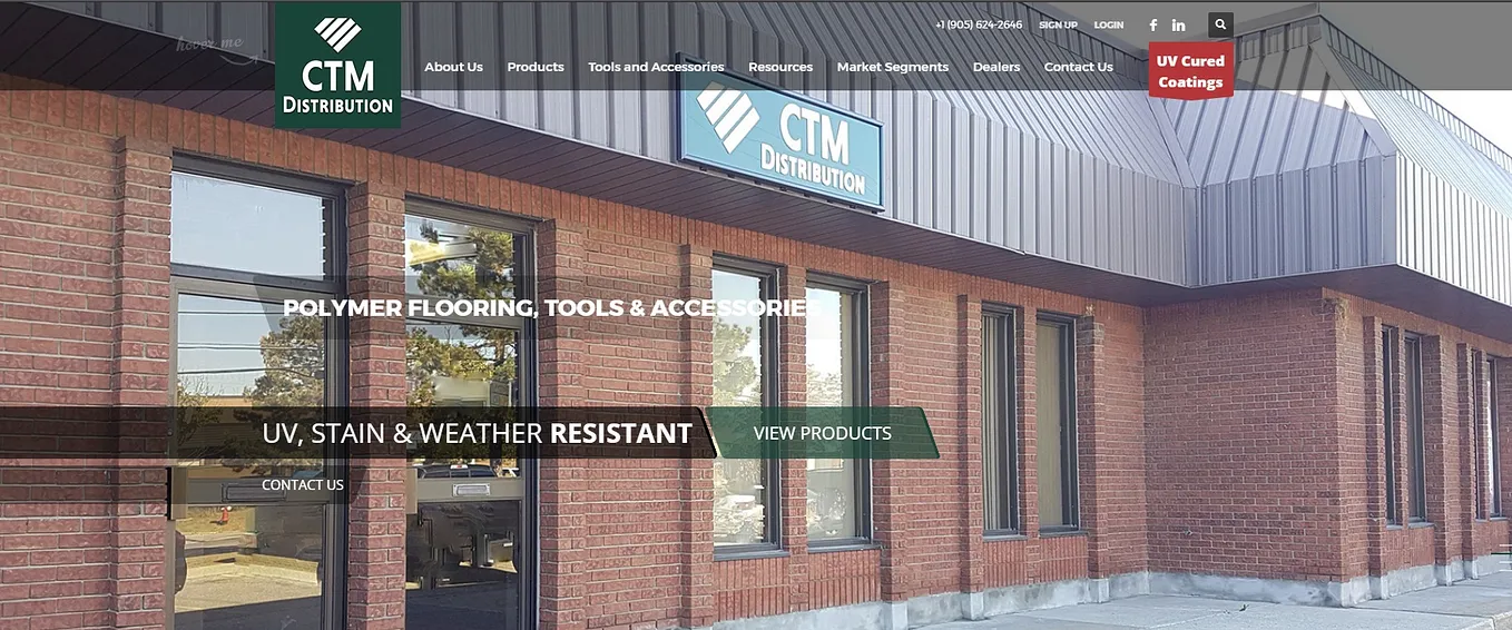 CTM Distribution Ltd. — Concrete Epoxy Floor Coatings & Sealer Materials