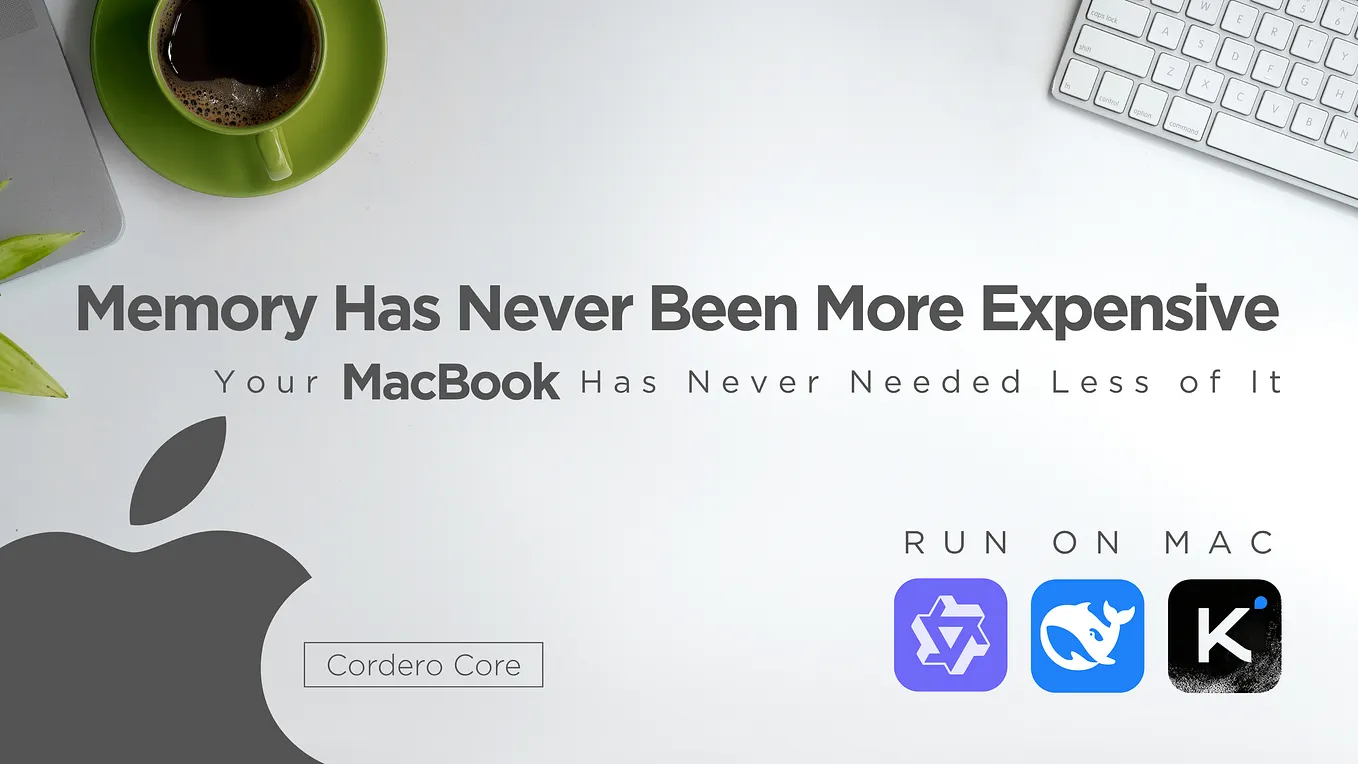 Memory Has Never Been More Expensive. Your MacBook Has Never Needed Less of It.
