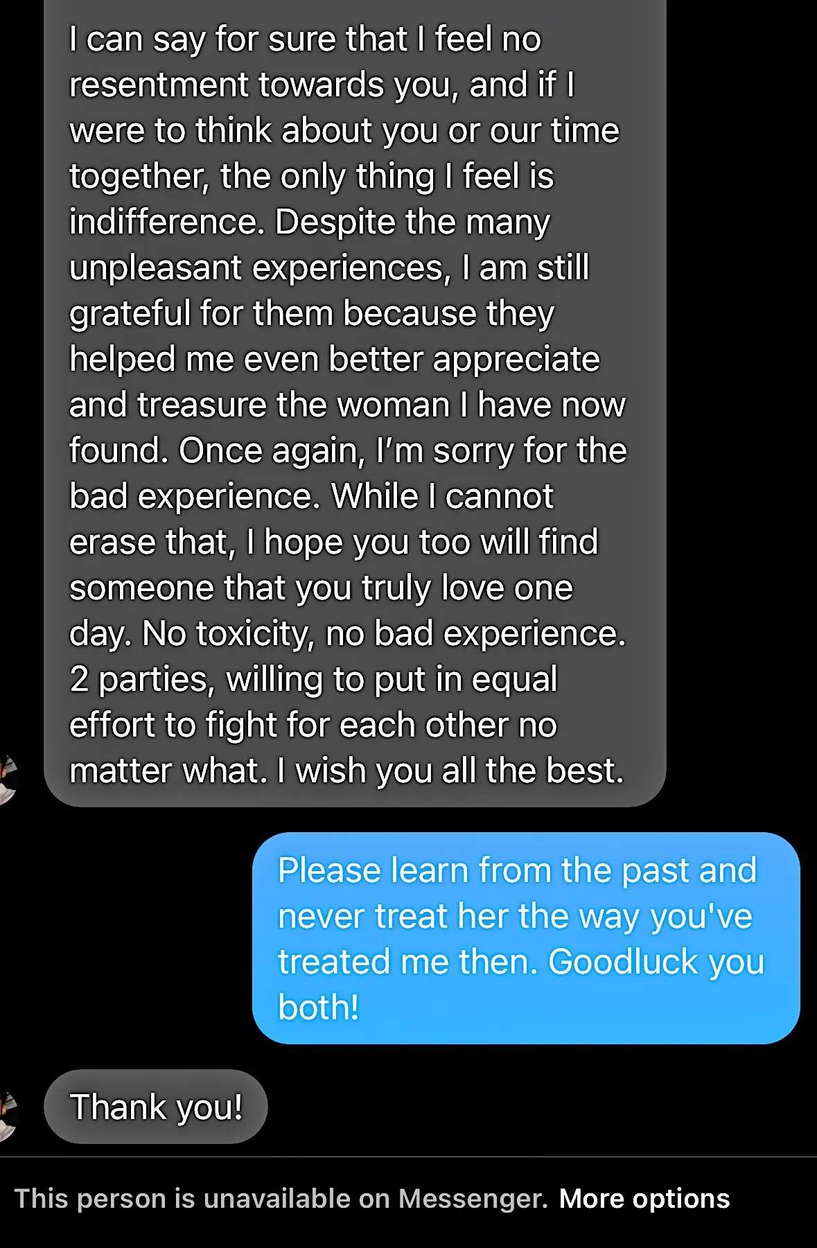 The Last Message from a Narcissist