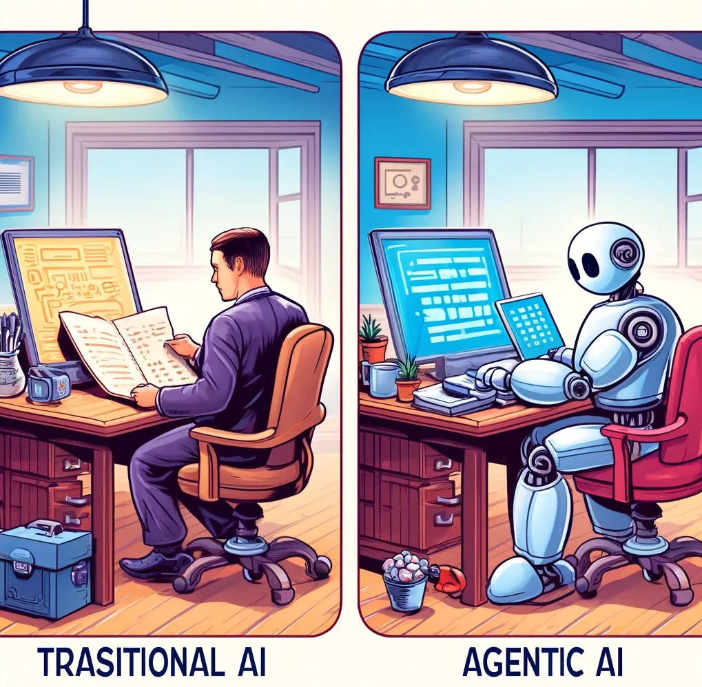 How Does Agentic AI Differ from Traditional AI?