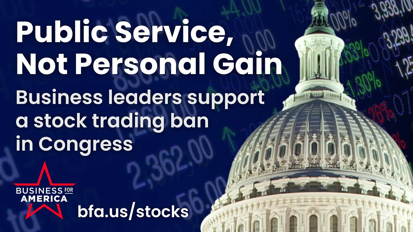 BFA Op-ed: If CEOs Can’t Do Insider Trading, Why Can Congress?