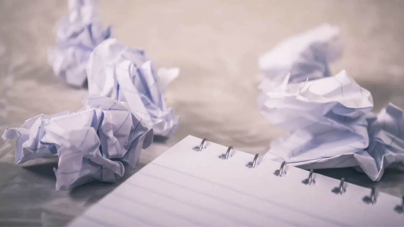 Struggling with the Blank Page