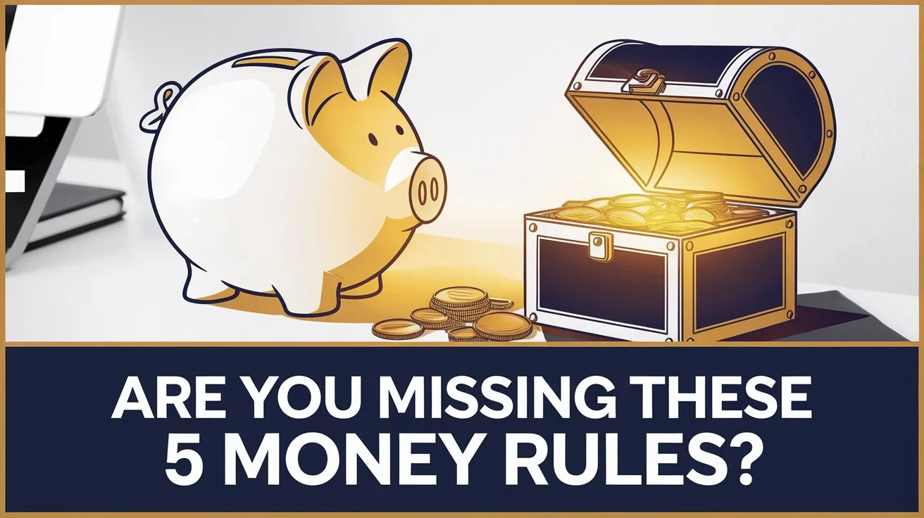 5 Rules for Saving Money That 7 Out of 10 People Overlook