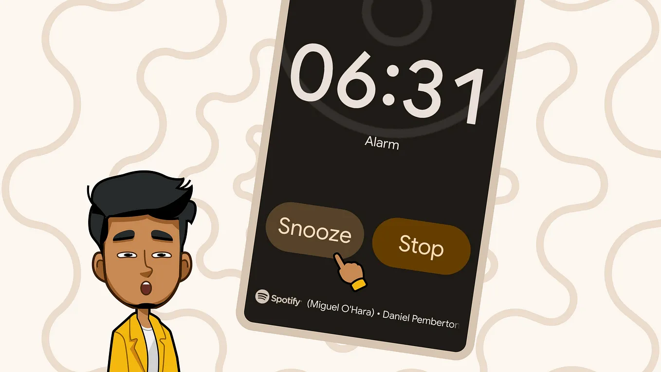 How google made it easier to snooze our alarms— UX insights