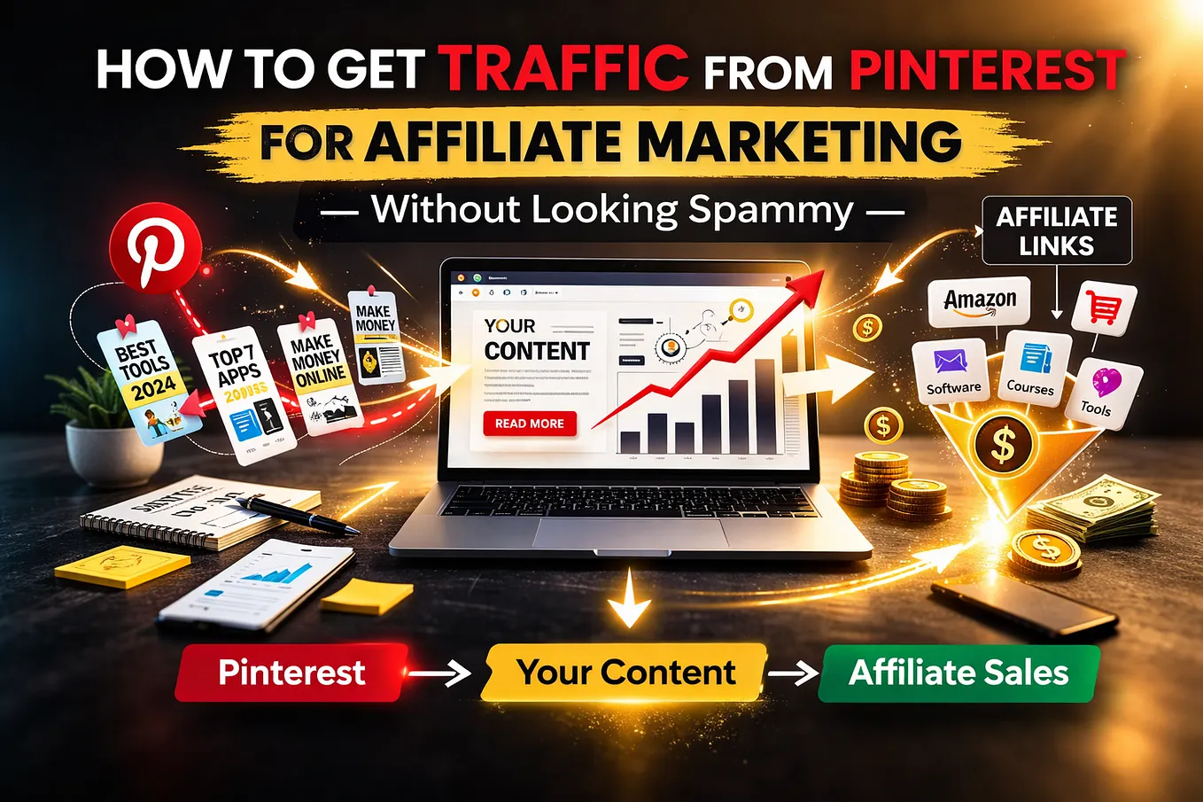 How to Actually Get Traffic From Pinterest for Affiliate Marketing