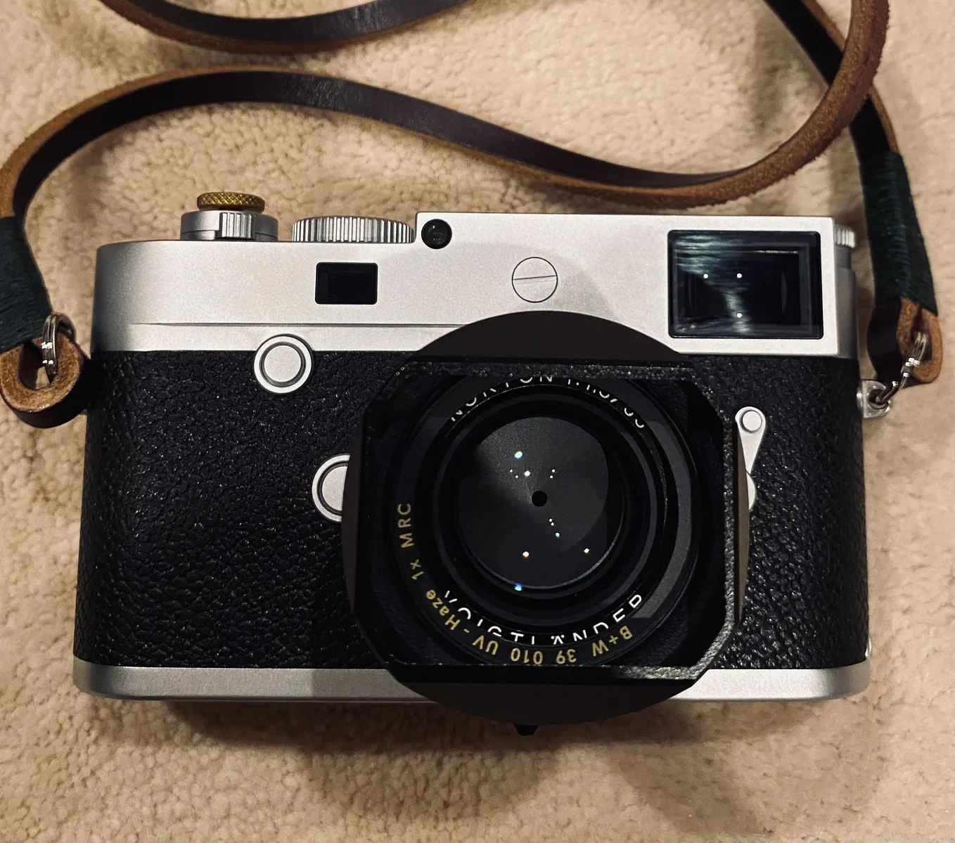 Modifying the Focusing Tab on the 40mm Minolta M-Rokkor f2 lens