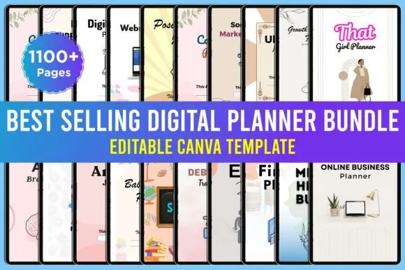 Best Selling Digital Planner Bundle