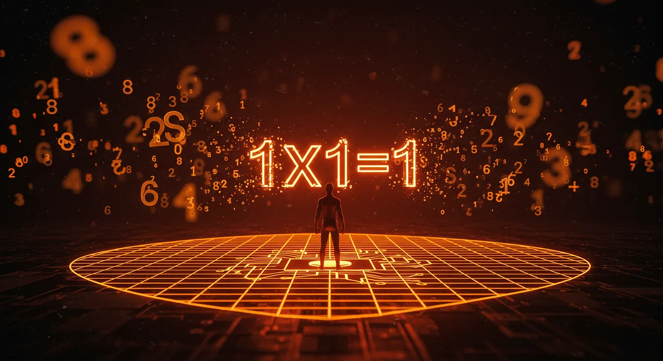 1 × 1 = 1: A Mathematical Blunder or a Lost Mystical Wonder?