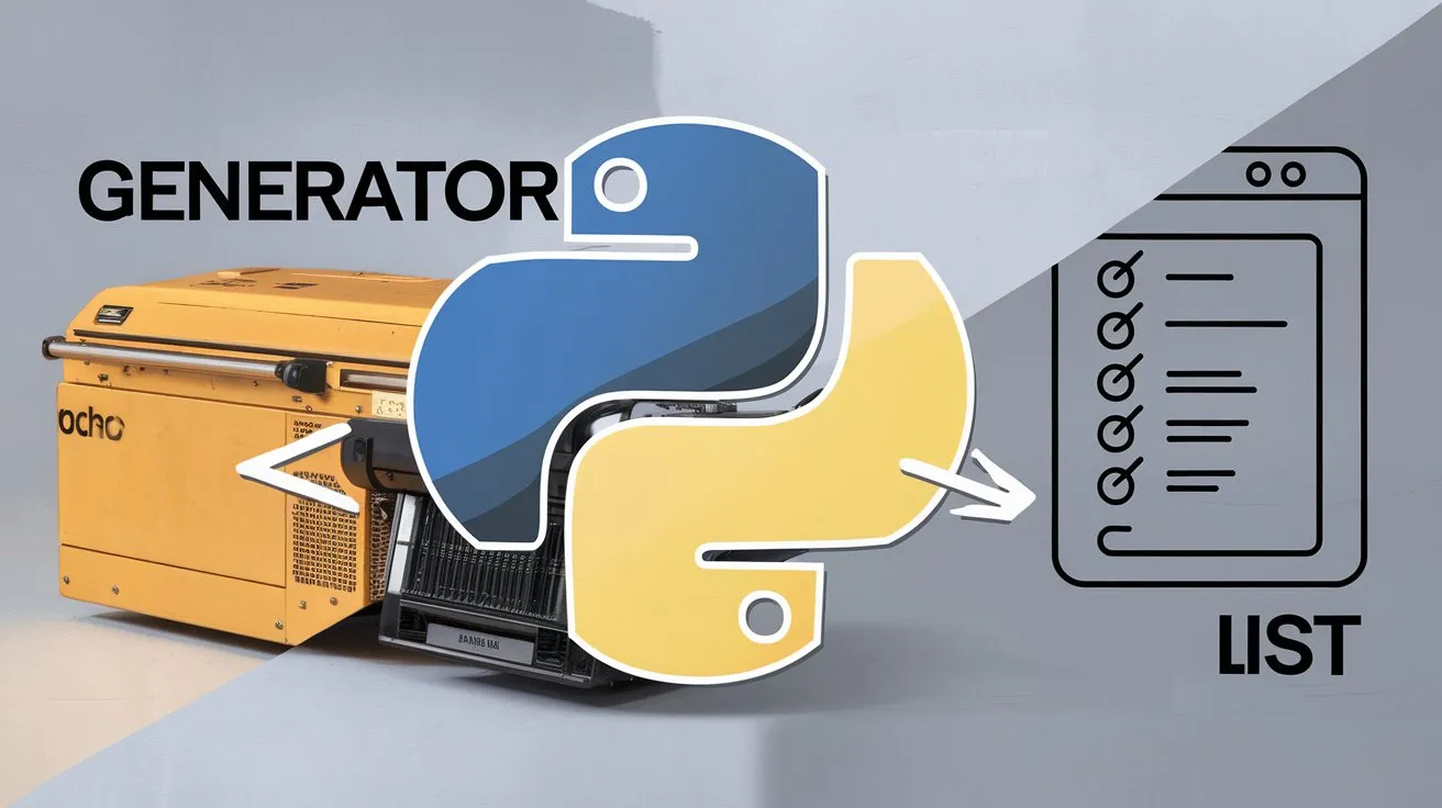 Why Generators in Python Are More Memory Efficient Than Lists