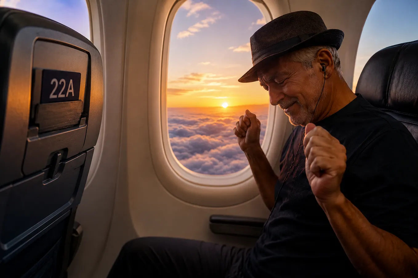 The Man in Seat 22A
